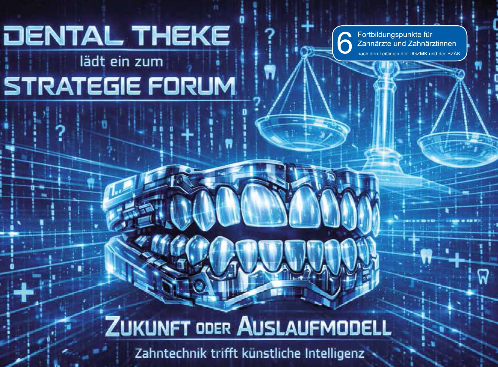Strategieforum 2026: Zukunft oder Auslaufmodell? Zahntechnik trifft künstliche Intelligenz